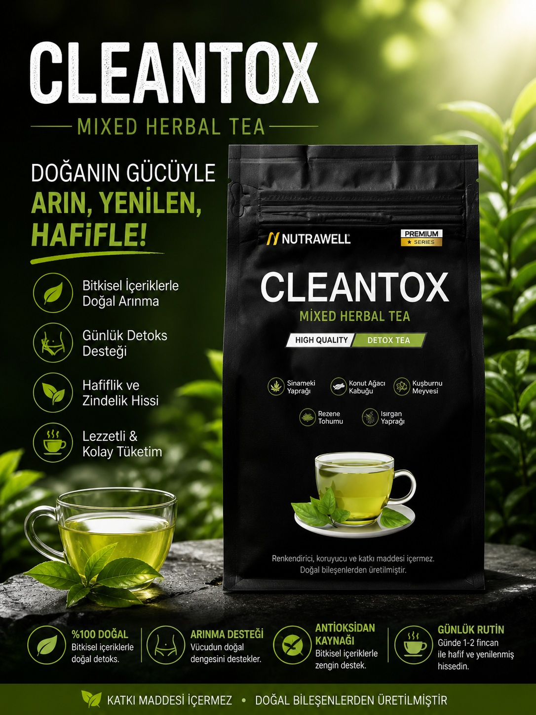 CLEANTOX Detoks Çayı